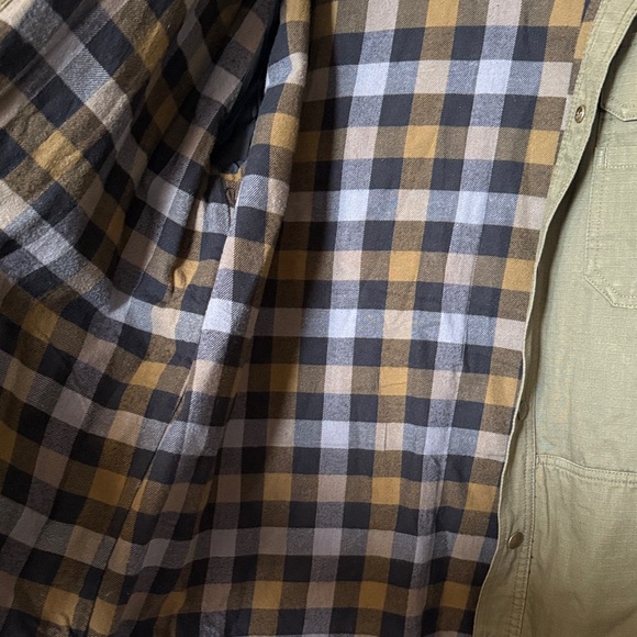 Carhartt Men's Olive Shirt Jacket - Picture 5 of 6